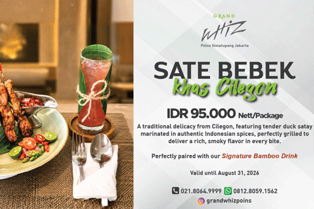 Taste Cilegon Duck Satay Today! Order Now & Enjoy!